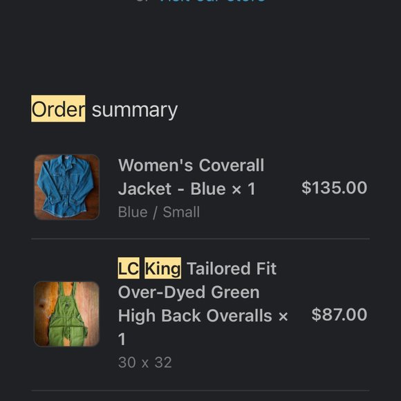 Vintage Pointer Brand Blue Indigo Overdye Chore Jacket Coat Duck Canvas USA - SM - Picture 14 of 14